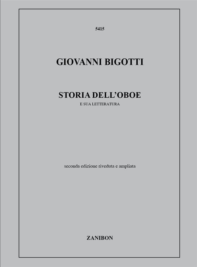 Storia Dell'Oboe E Sua Letteratura